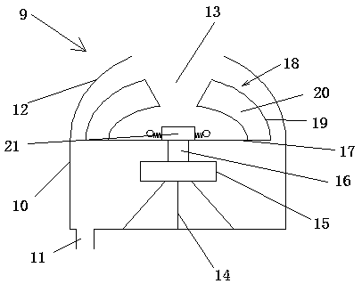 Water pollution filtering and purifying device