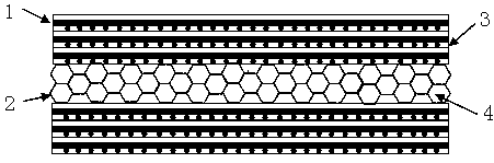 Multi-component toughened bionic structural armor and preparation method thereof