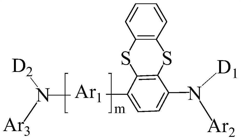 Thianthrene compound, display panel and display device