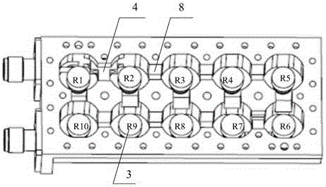 A te01 mode dielectric filter