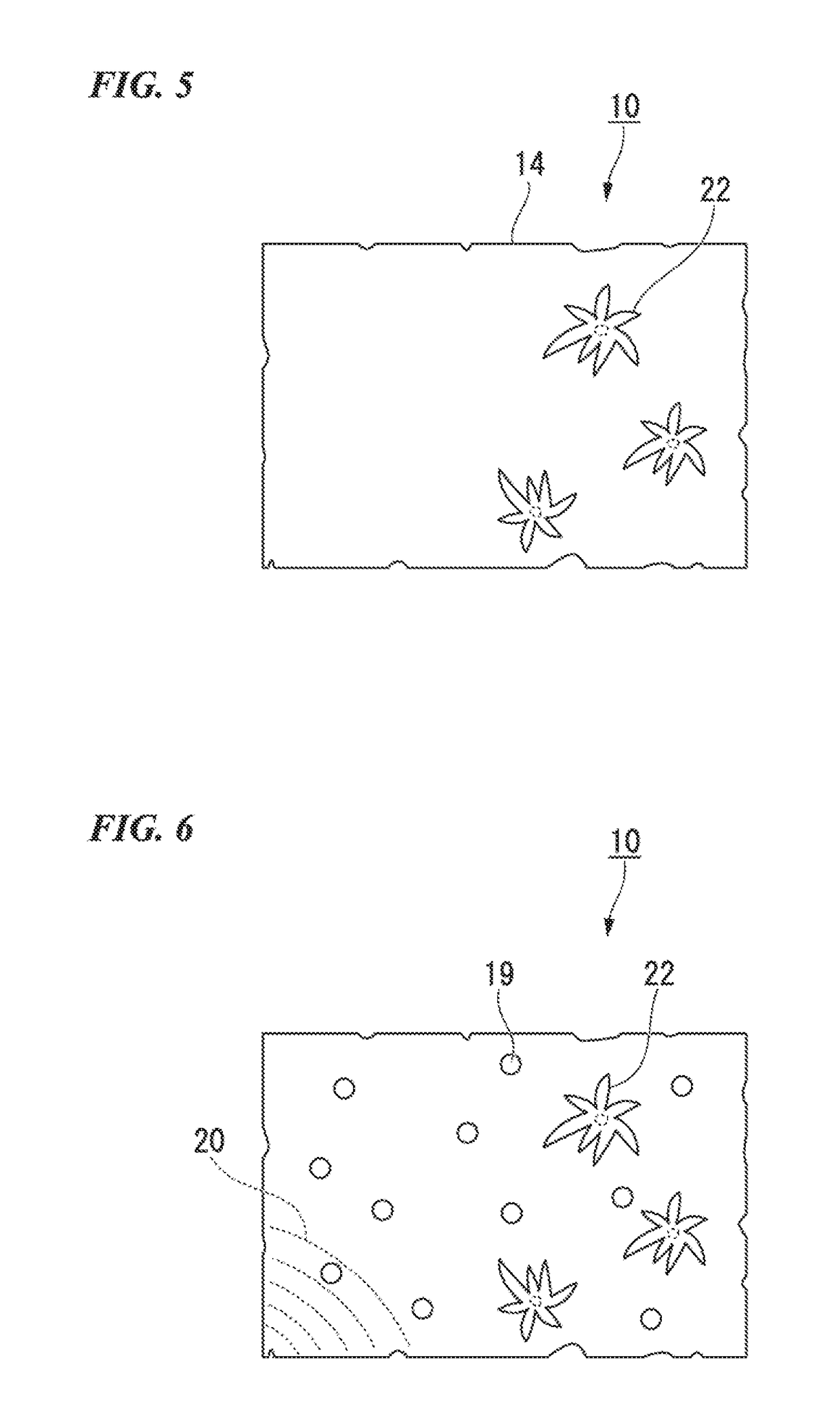 Vehicular transmissive member, vehicular decorating device, and vehicular decorating method