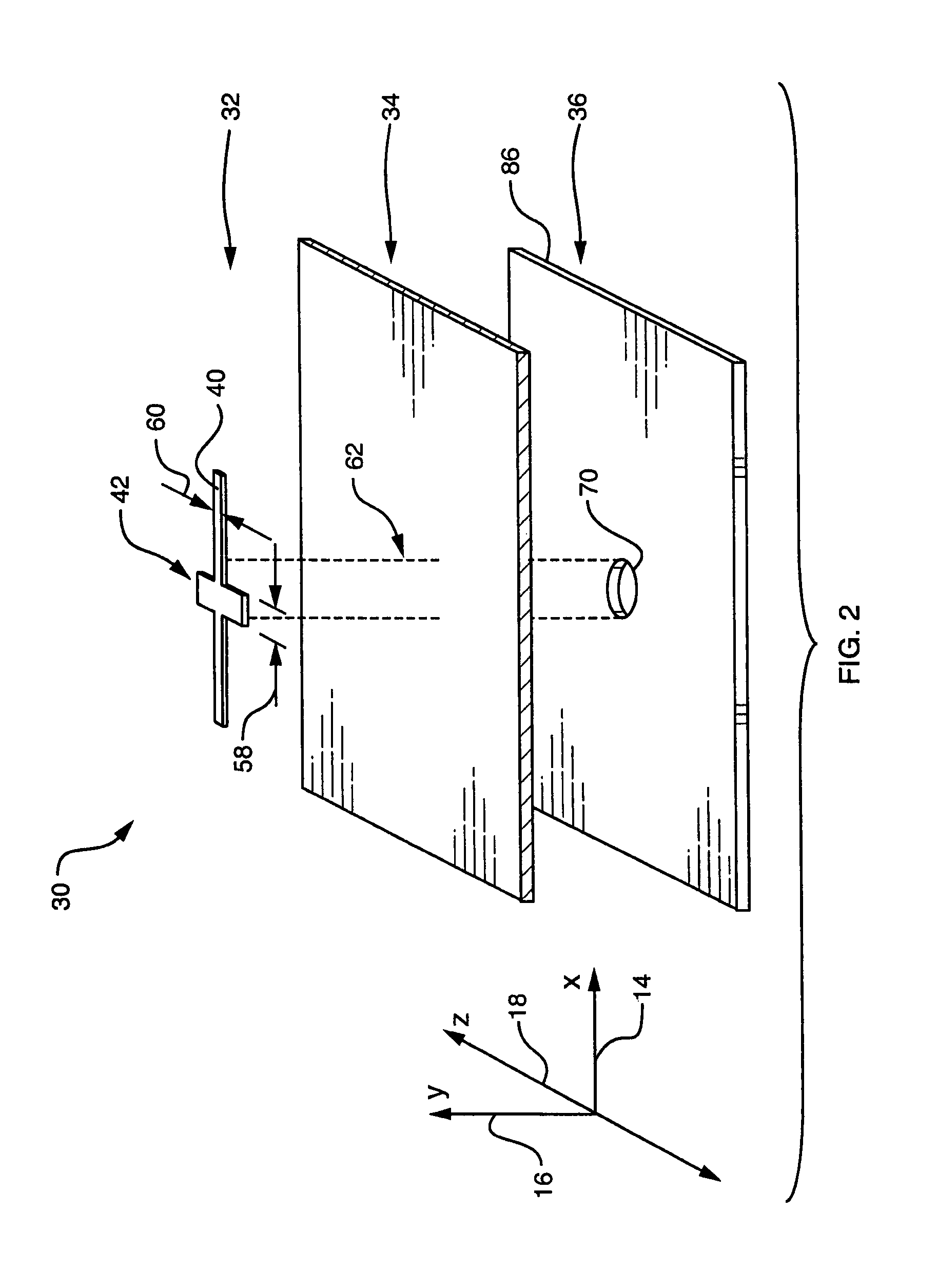 Apparatus for reducing signal reflection in a circuit board