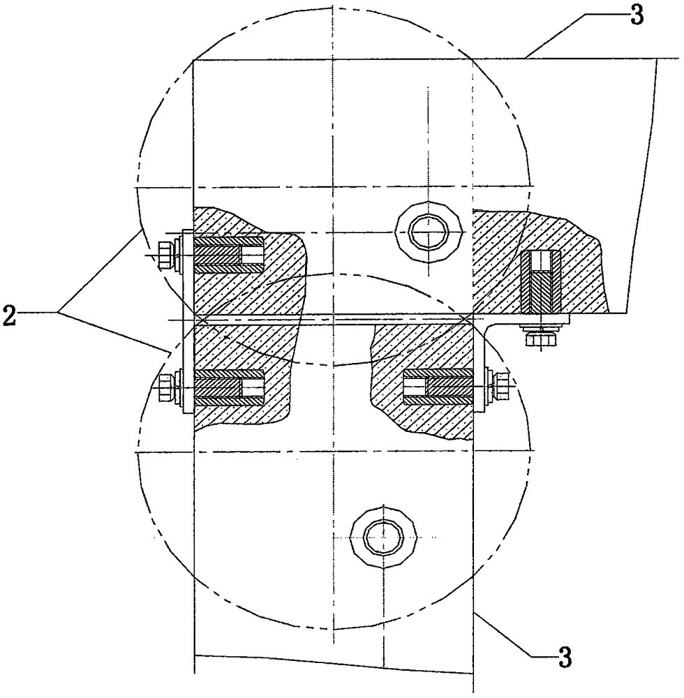 Full-assembly detachable building structure and installation and construction technology