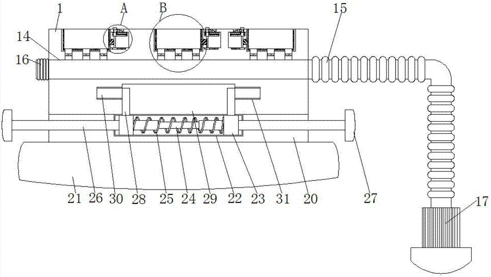 Planting device with functions that vegetation survival rate can be improved and part of structures can be recovered