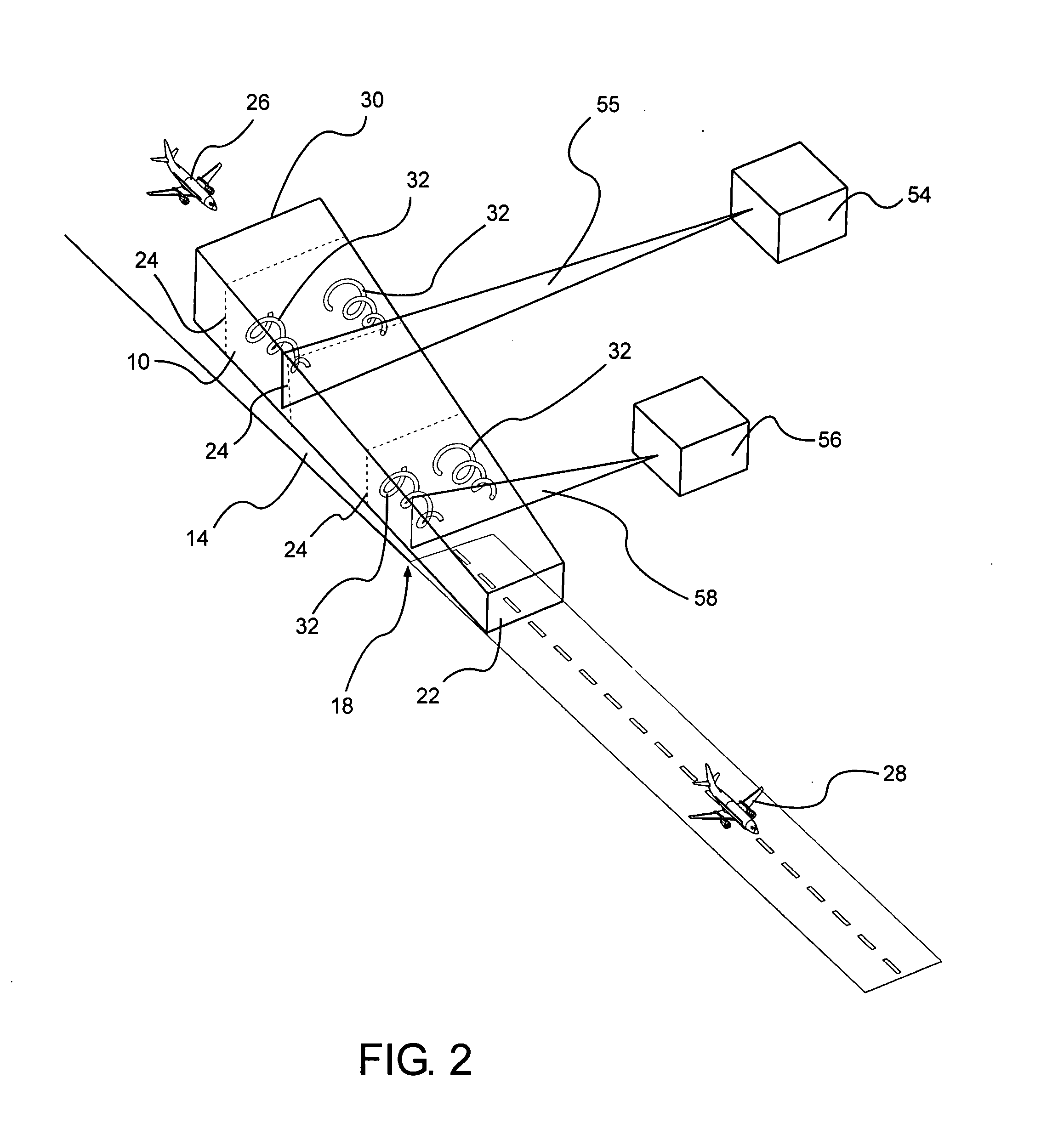 Aircraft wake safety management system