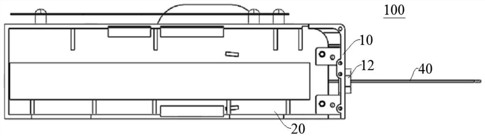 Card nozzle assembly, card reader and self-service terminal