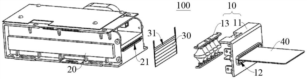 Card nozzle assembly, card reader and self-service terminal