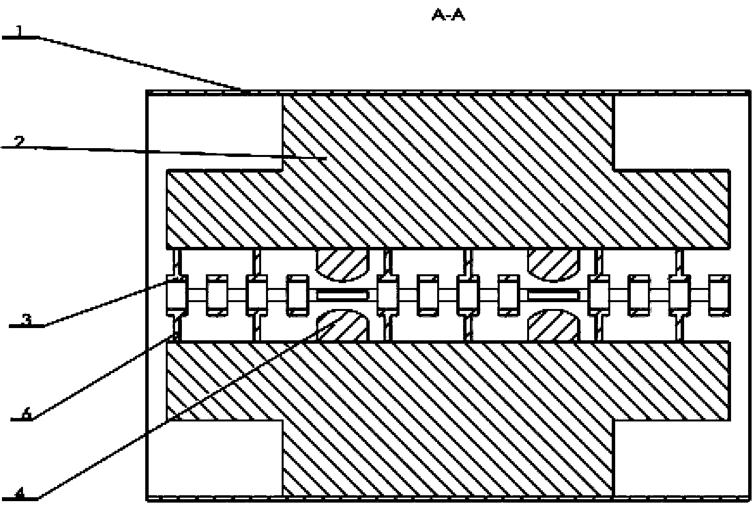 High-frequency electric-focusing high-gradient ion acceleration apparatus