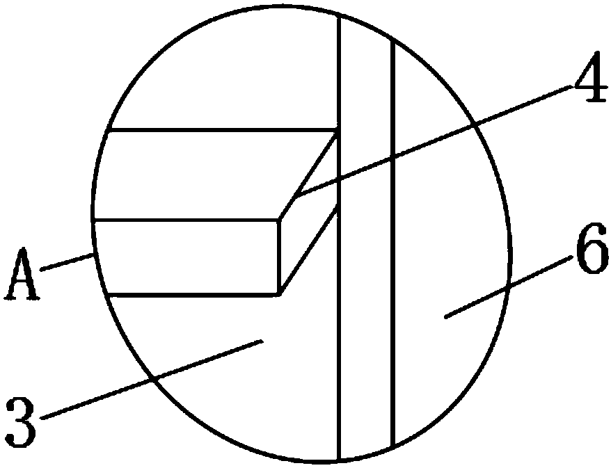 Coiling device for warp knitted fabric