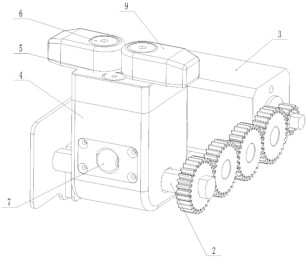 Novel electronic locking device