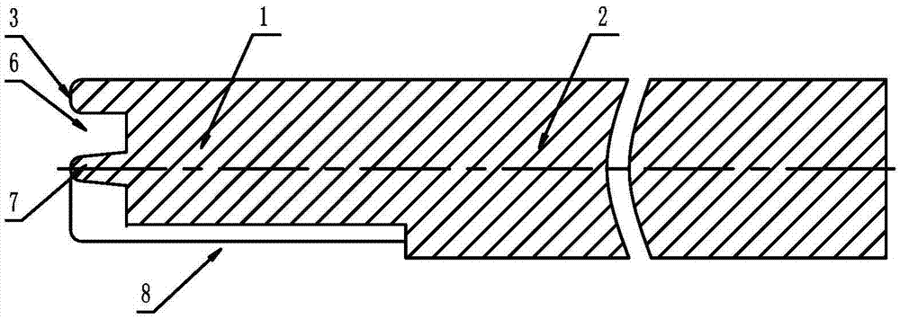 Fiber reinforced composite material perforation cutter based on electroplated diamond