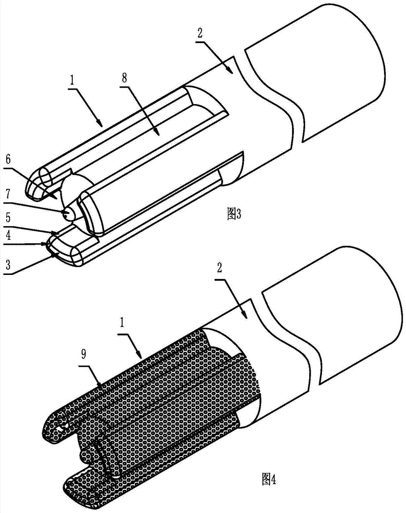 Fiber reinforced composite material perforation cutter based on electroplated diamond