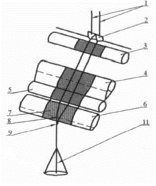 Spinning method combining embedding spinning with compact siro spinning