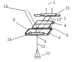 Spinning method combining embedding spinning with compact siro spinning