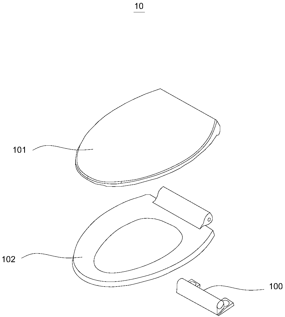 LED light-emitting closestool cover and LED light-emitting closestool