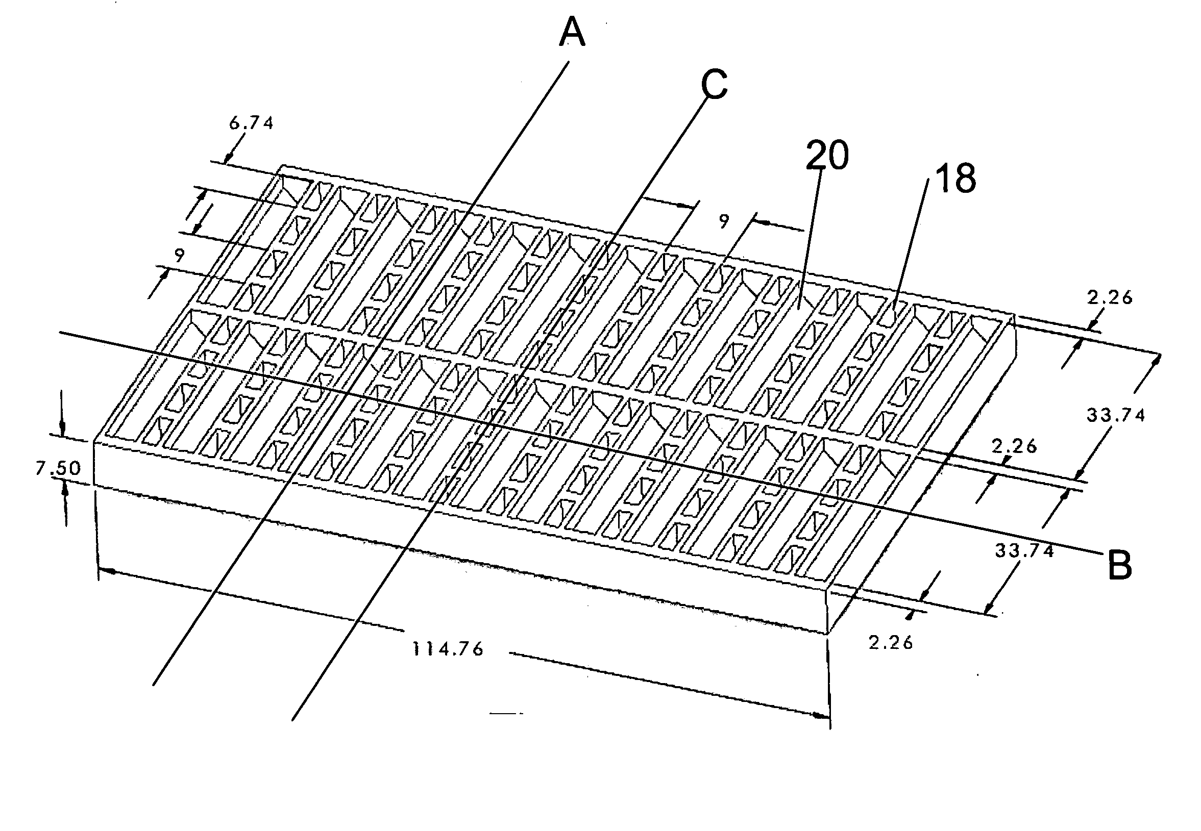 Side view imaging microwell array