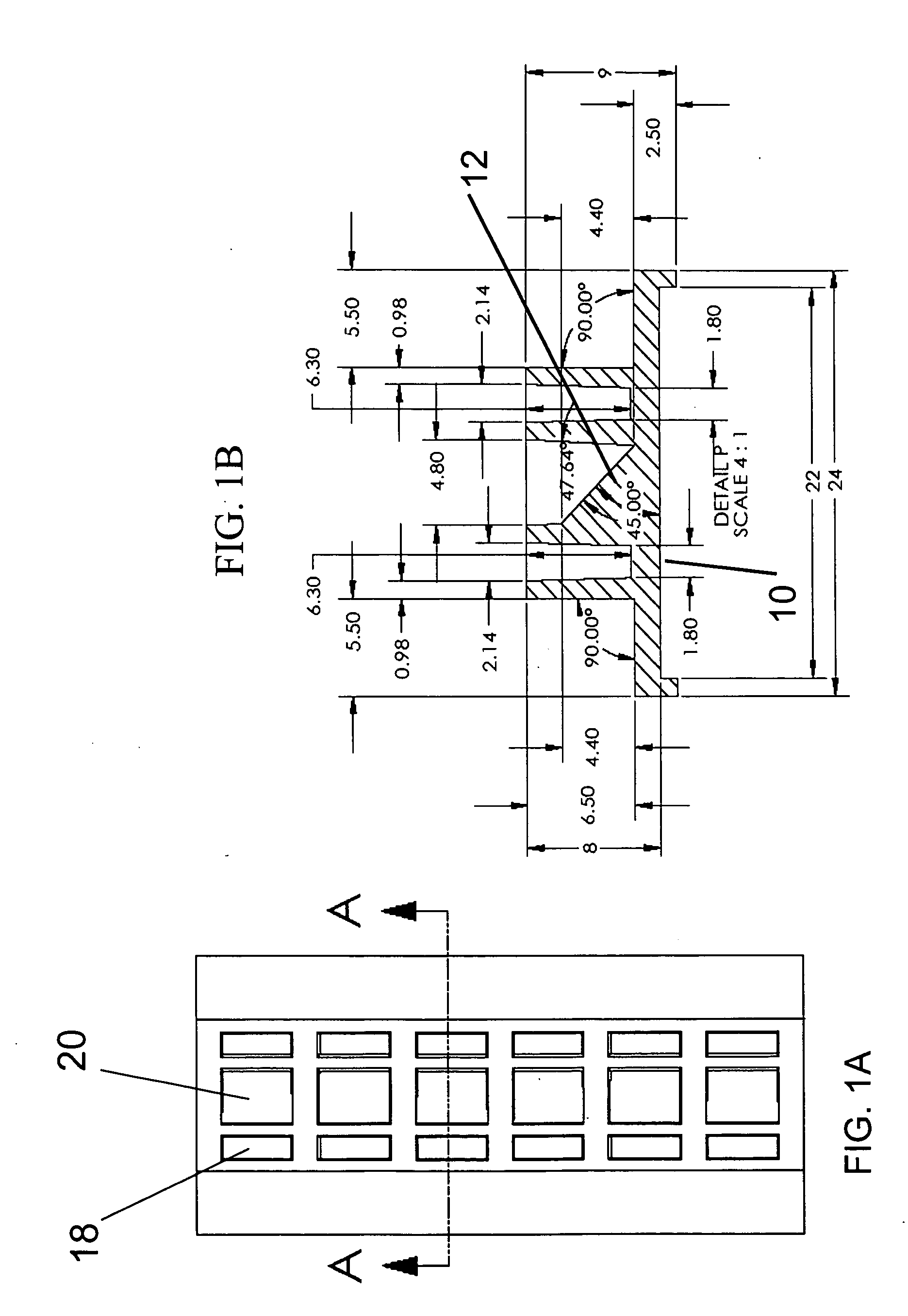 Side view imaging microwell array