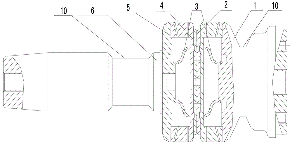 A Low Bounce Vacuum Interrupter Structure