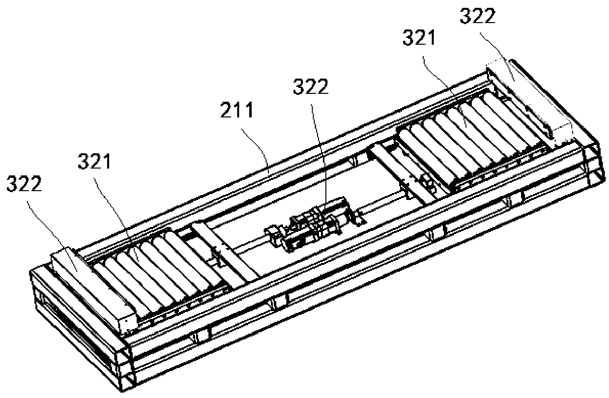 Positioning and lifting system for battery replacing platform, battery replacing platform and battery charging and replacing station