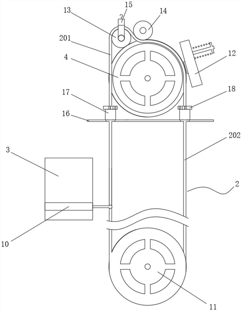 Online detection method and device for elevator safety device