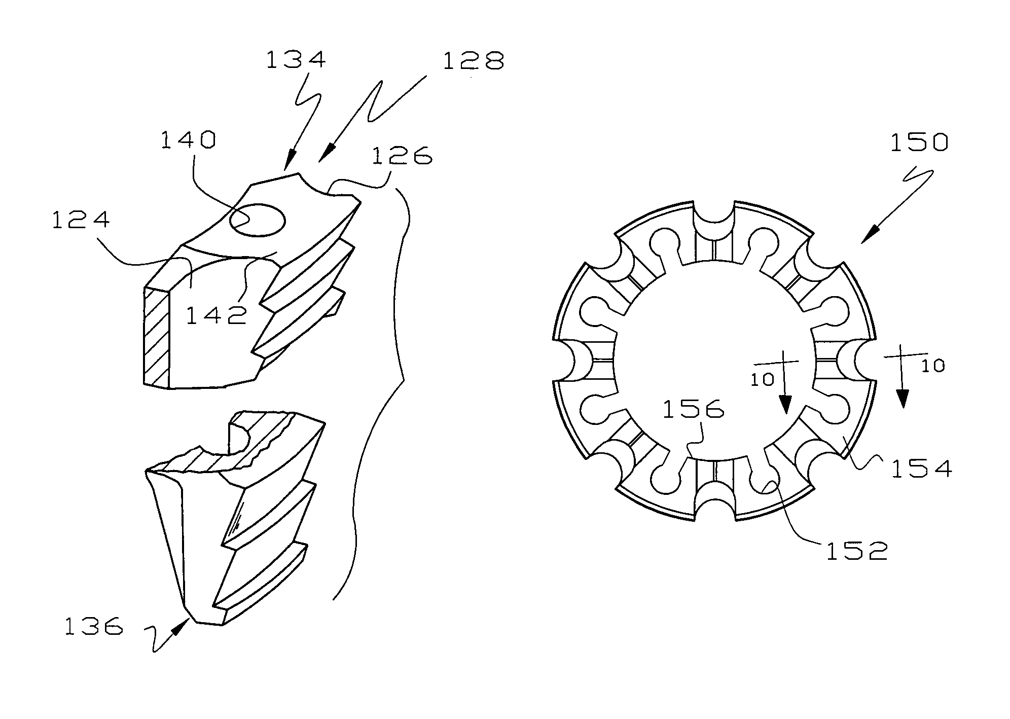 Settable well tool and method