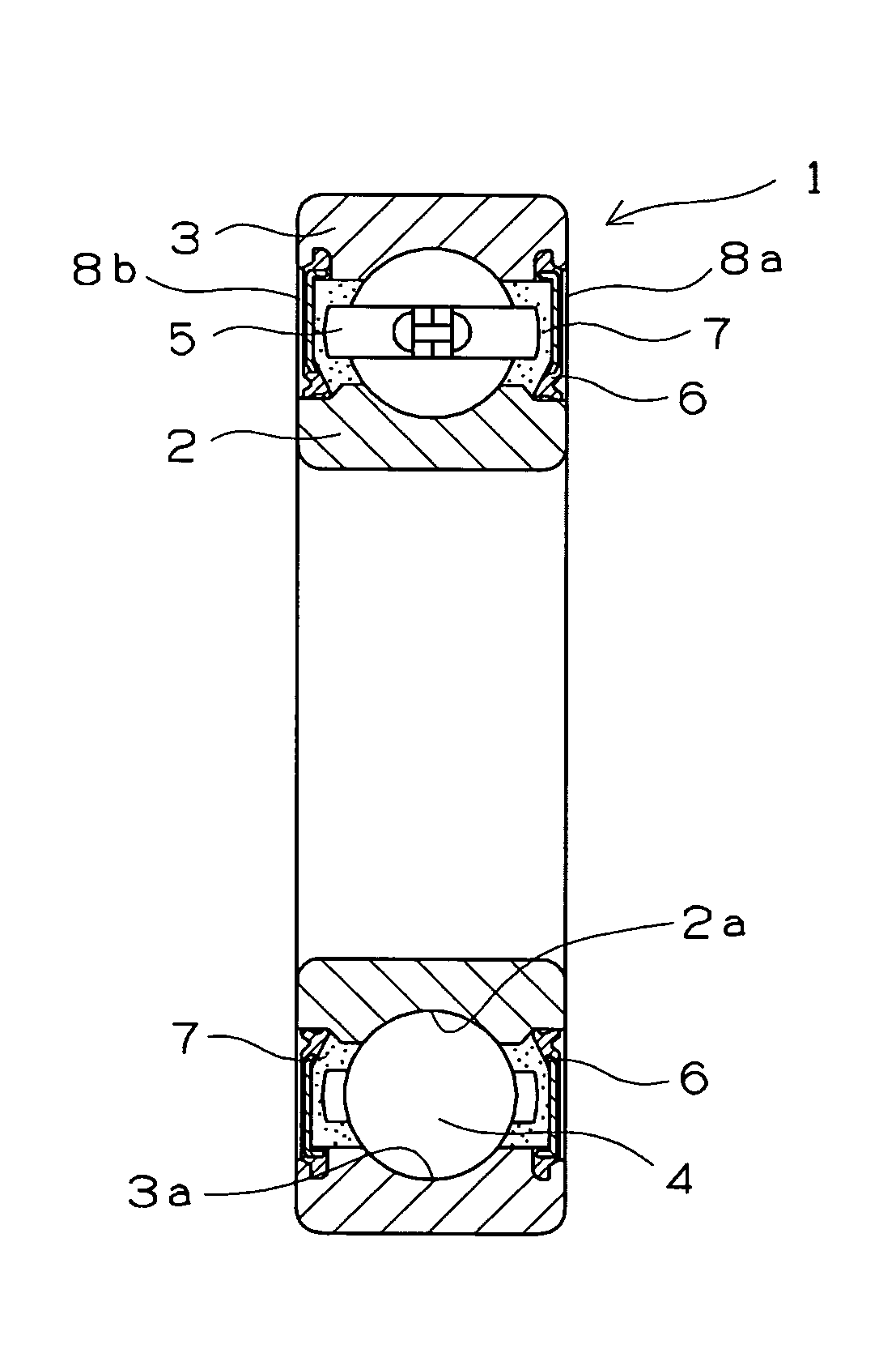 Grease composition, grease-packed bearing, universal joint for propeller shaft, lubricating oil composition, and oil-impregnated sintered bearing