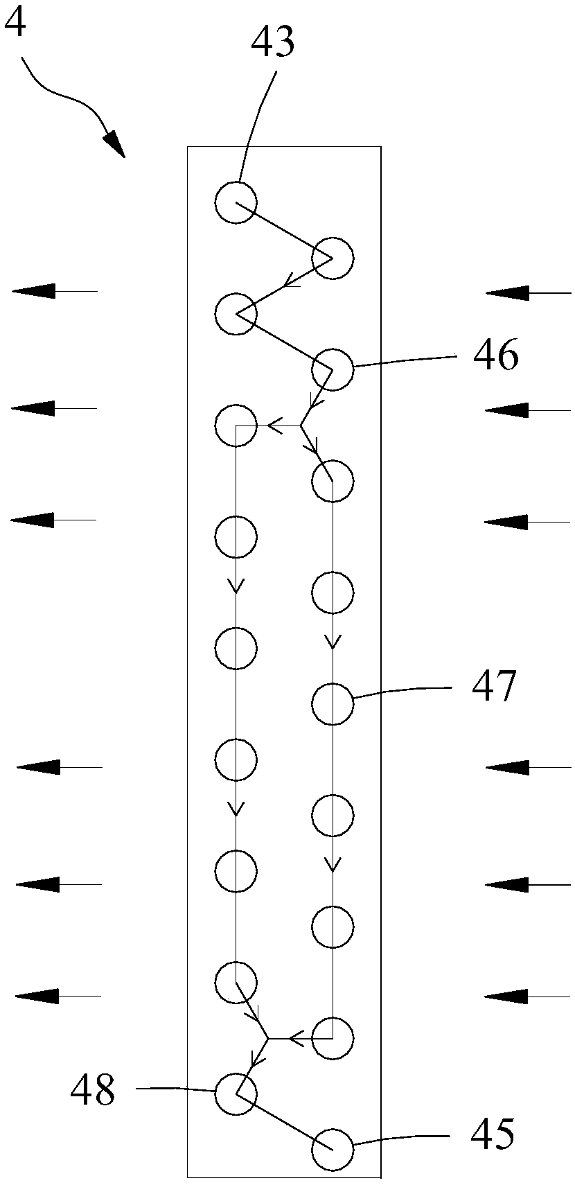 Condensation and evaporation device and air water generator