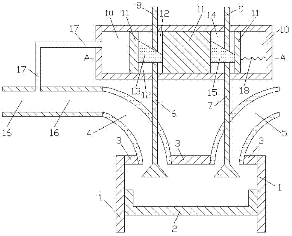 Air intake/exhaust valve lift-variable system in air intake pressure regulating type