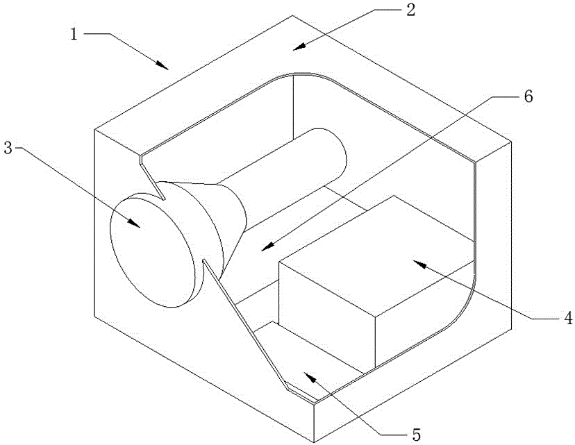 Acoustic wave transmitting device for multi-target positioning