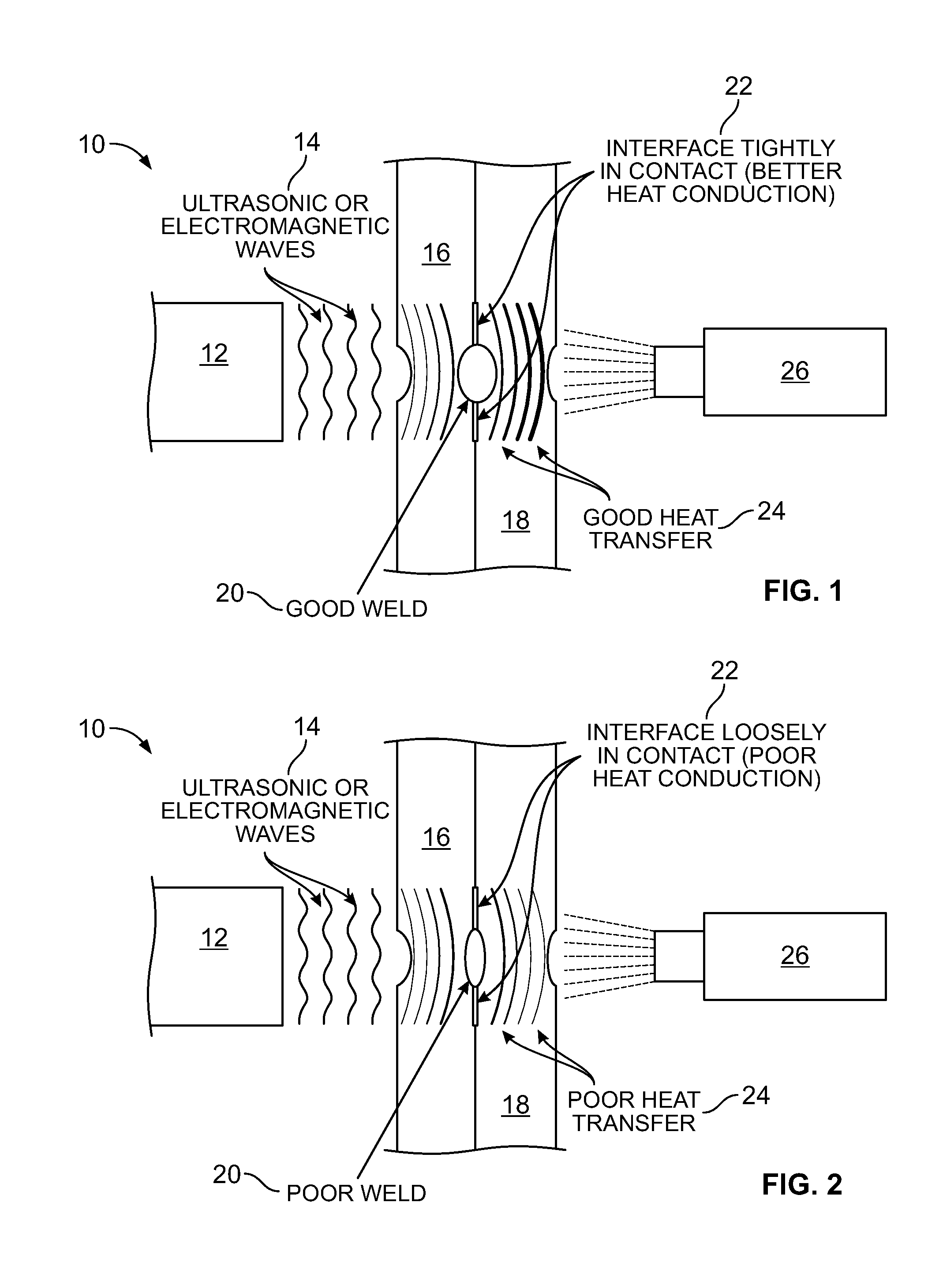 Non-destructive thermographic weld inspection