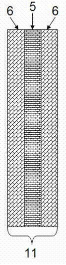 Soft type polymeric compound lithium battery and preparation method thereof