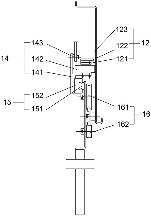 Door motor system based on double linear motors and synchronous motion control method thereof