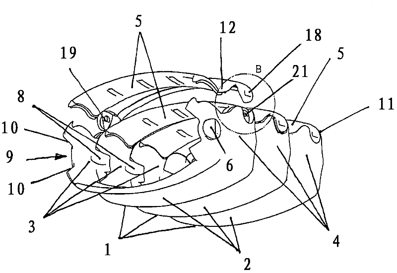 Energy guiding chain