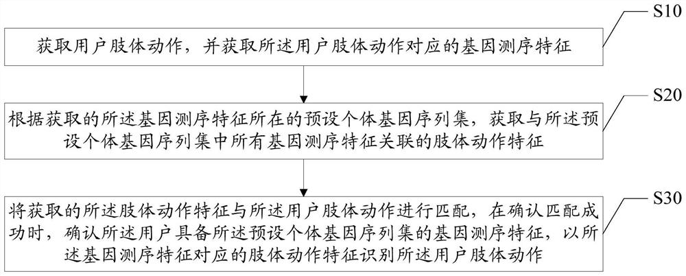 Body motion recognition method, device and computer-readable storage medium