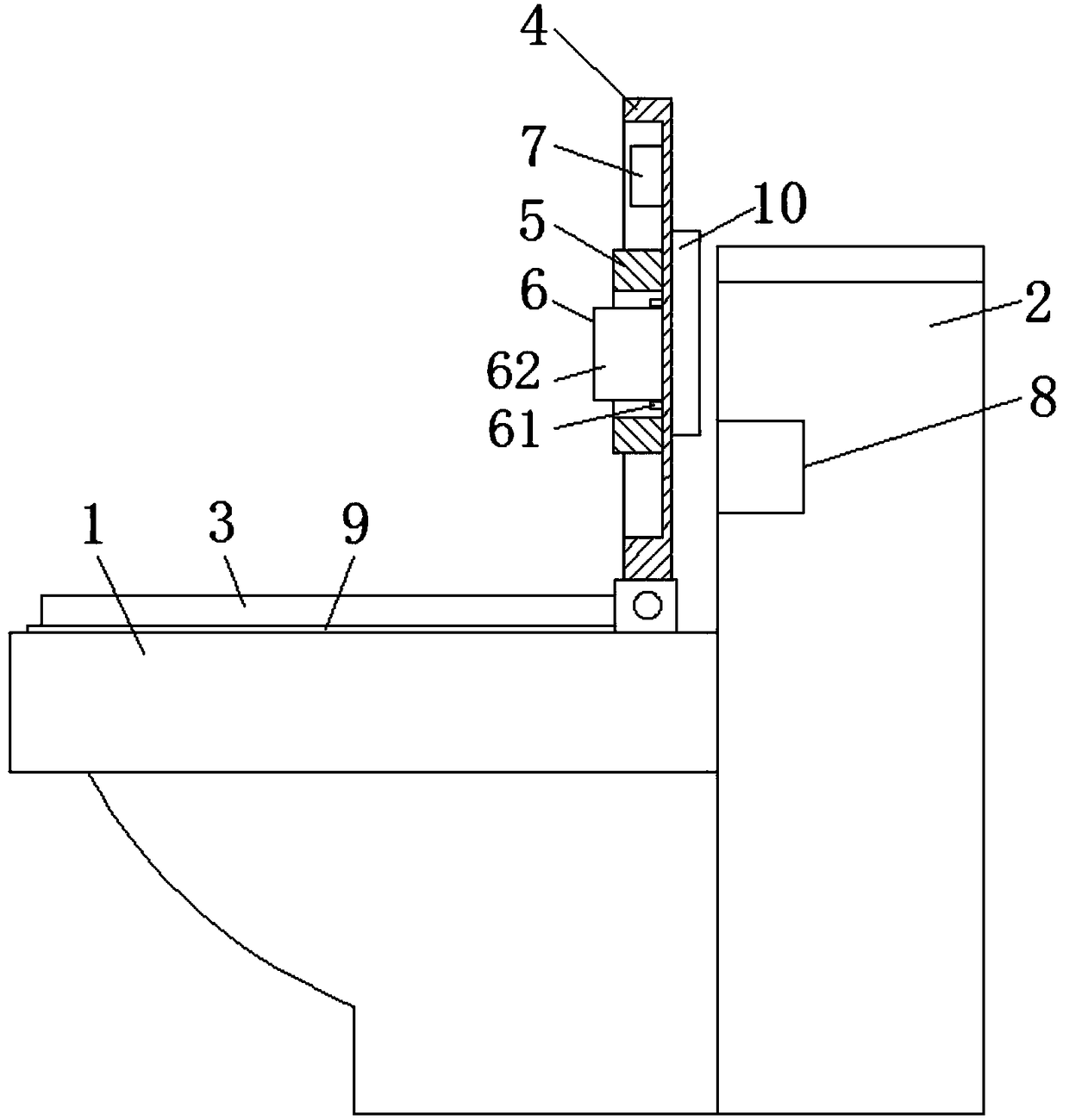 Intelligent closestool having high safety