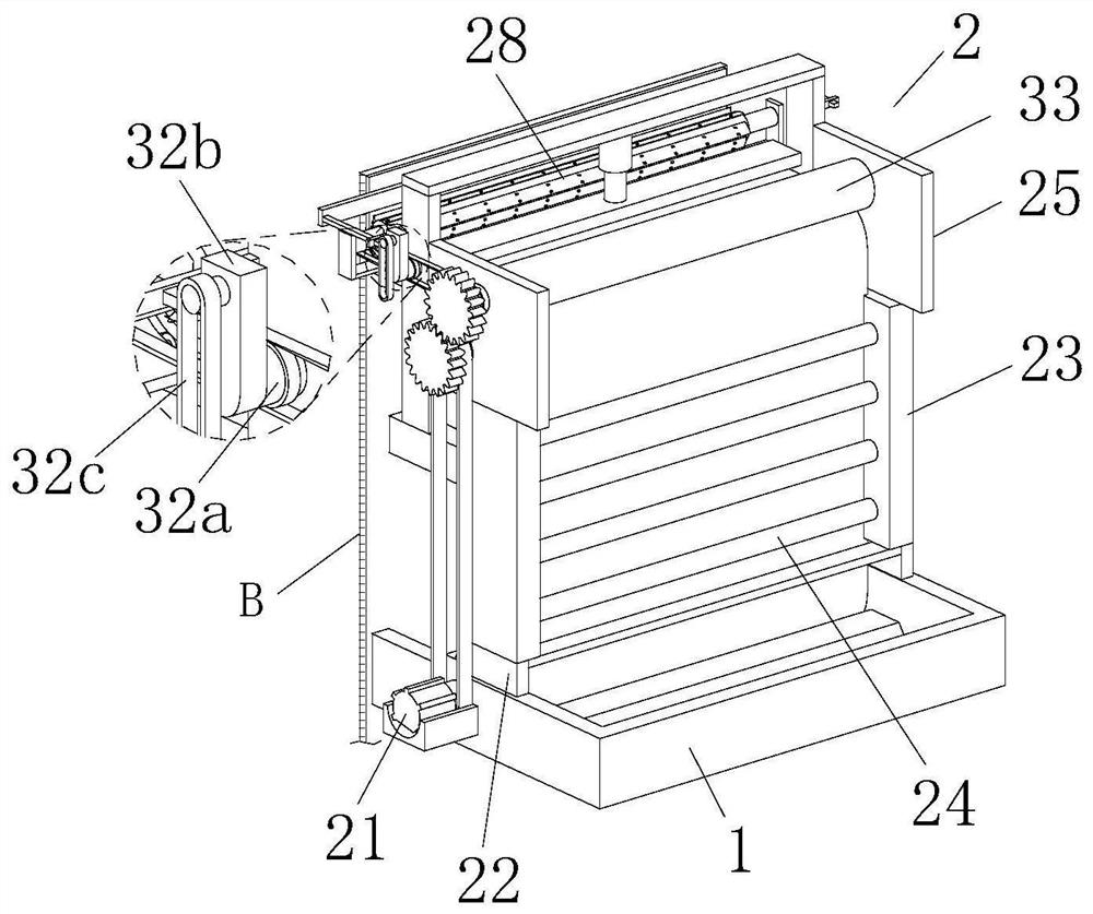 Alkali-resisting gridding cloth laying method for external wall thermal insulation construction