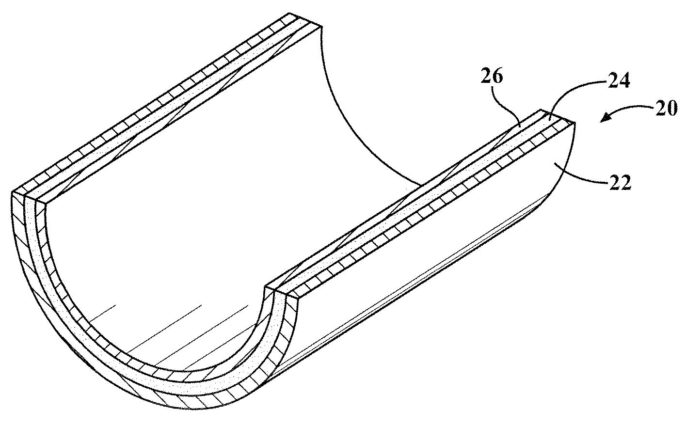 Wear resistant lead free alloy sliding element method of making