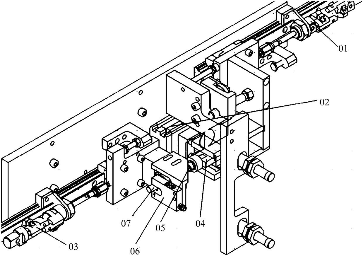 An engine cylinder head seat ring detection and distribution device