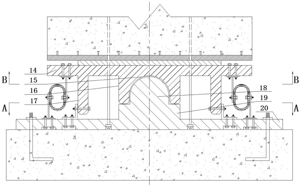 Multi-stage swing system for quickly connecting prefabricated assembled pier and bearing platform