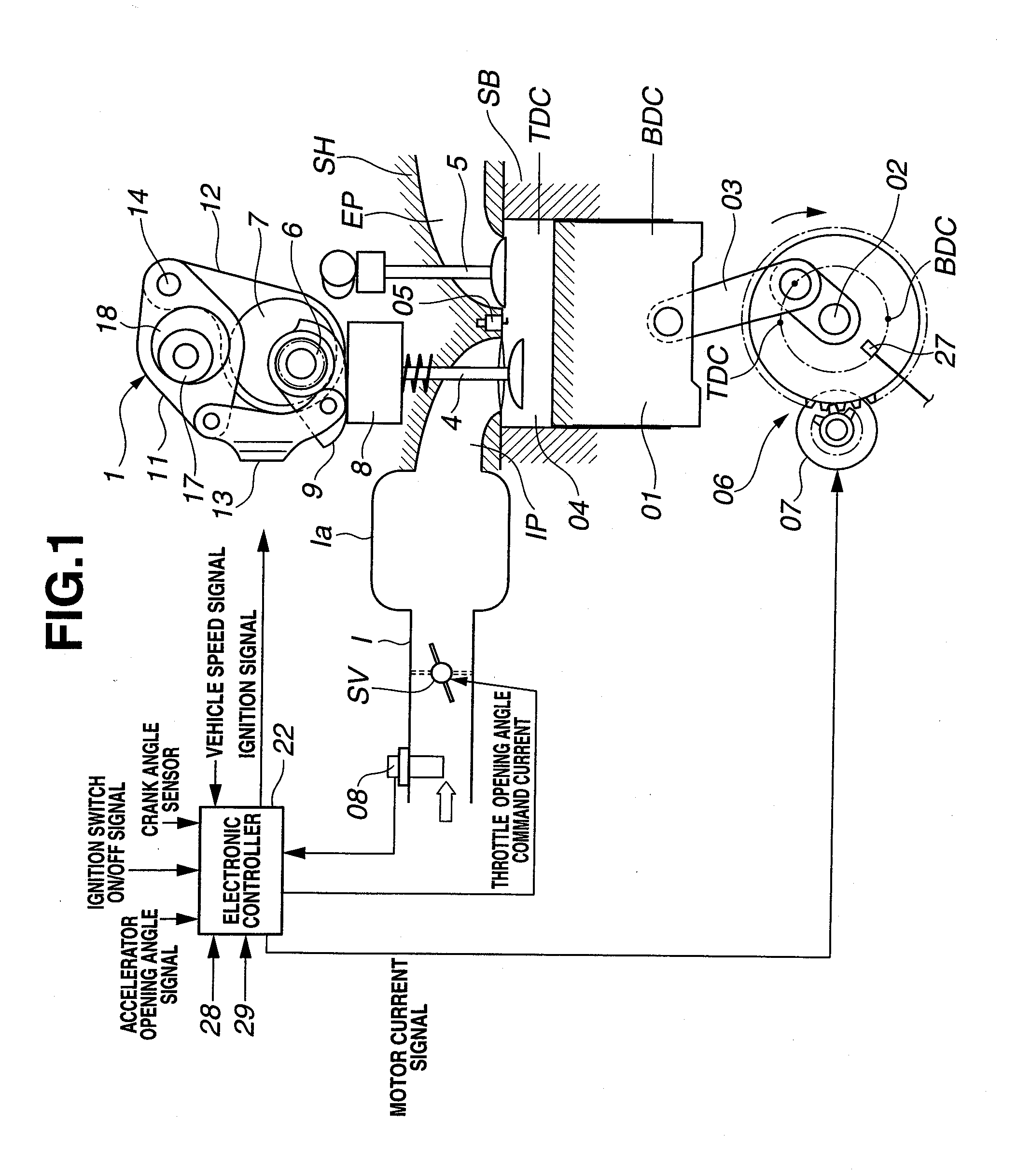 Variably operated valve apparatus for internal combustion engine, start system for internal combustion engine, and start control apparatus for internal combustion engine