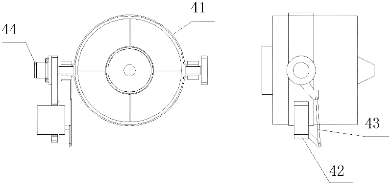 Vertical or short-distance takeoff and landing aircraft ground effect test system