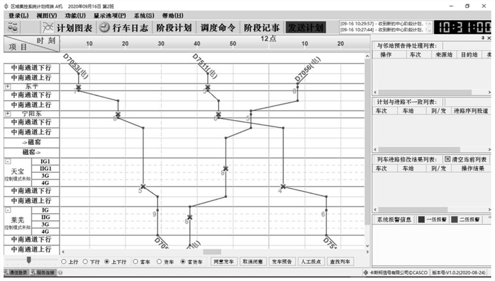 Data offline storage method for station application server