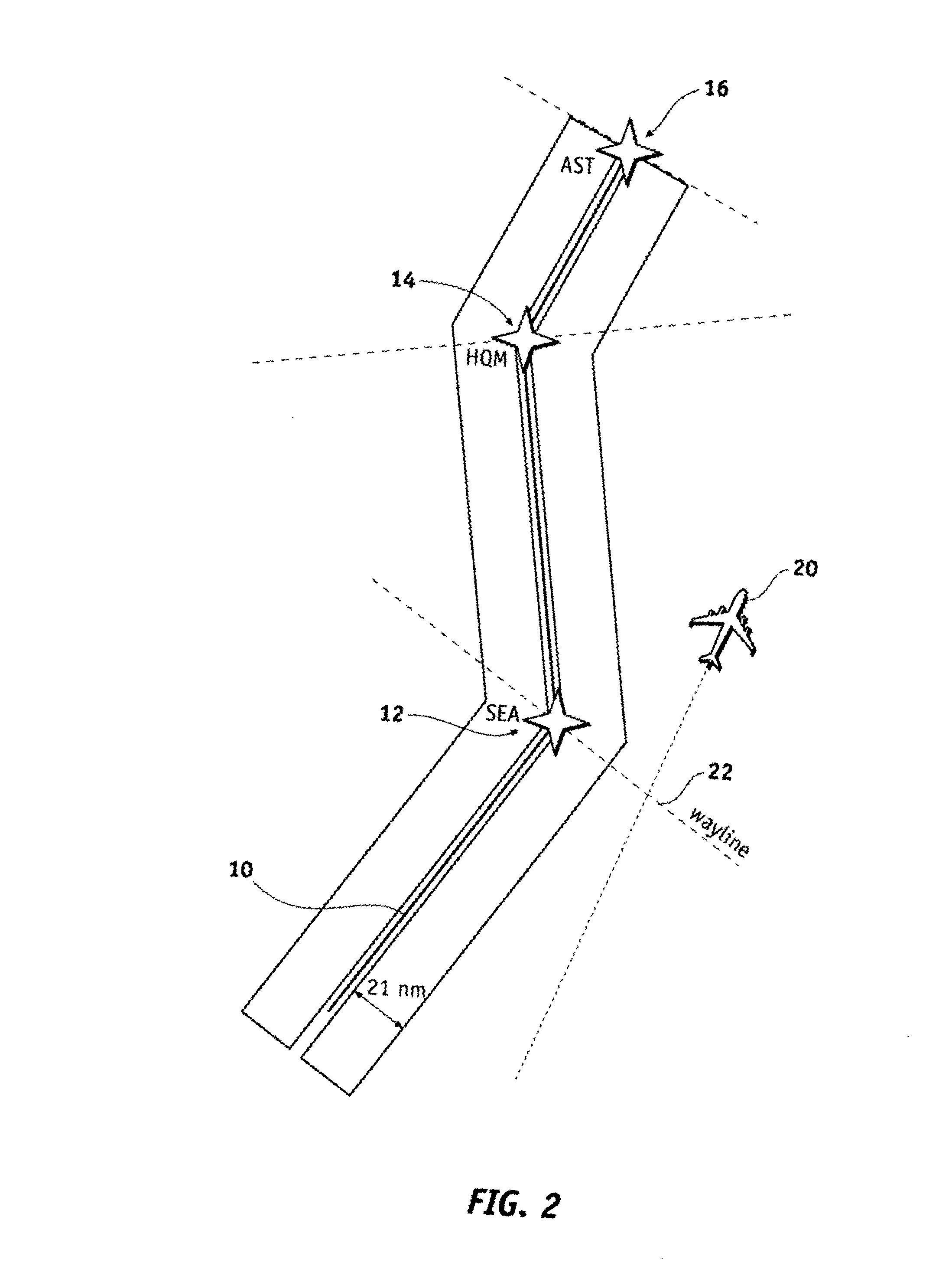 Flight management computer lateral route recapture