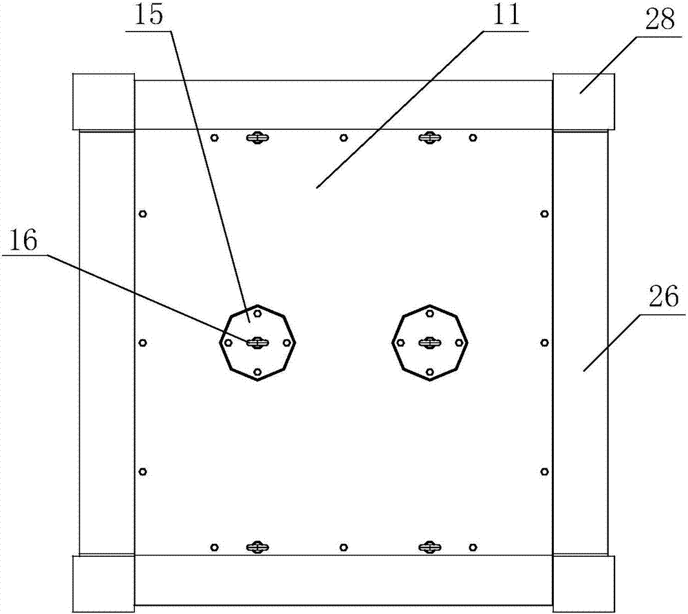 Post-radiation high-radioactivity solid waste temporary-storage processing system and method