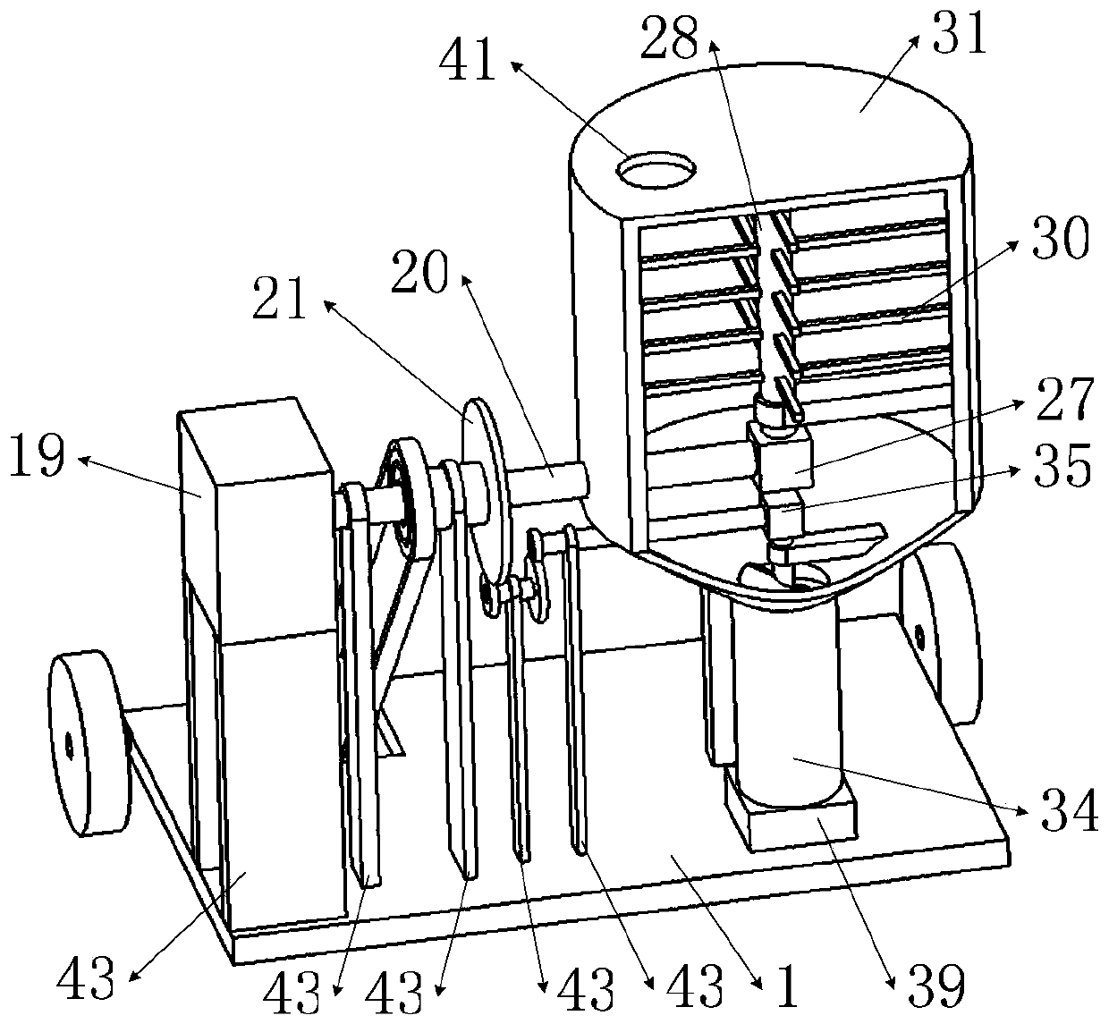 Road marking machine