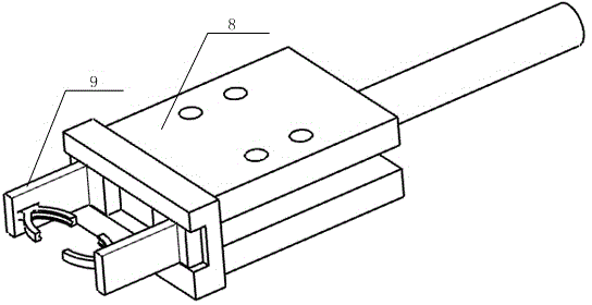 Online detecting device for defect of lens