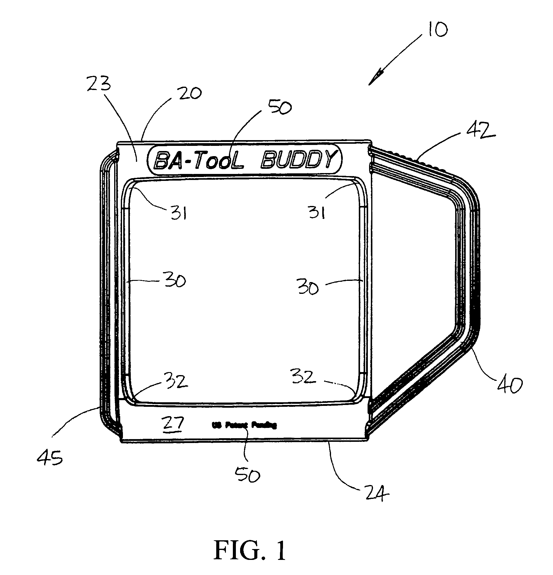 Apparatus to facilitate the holding of large bottles without integral handles