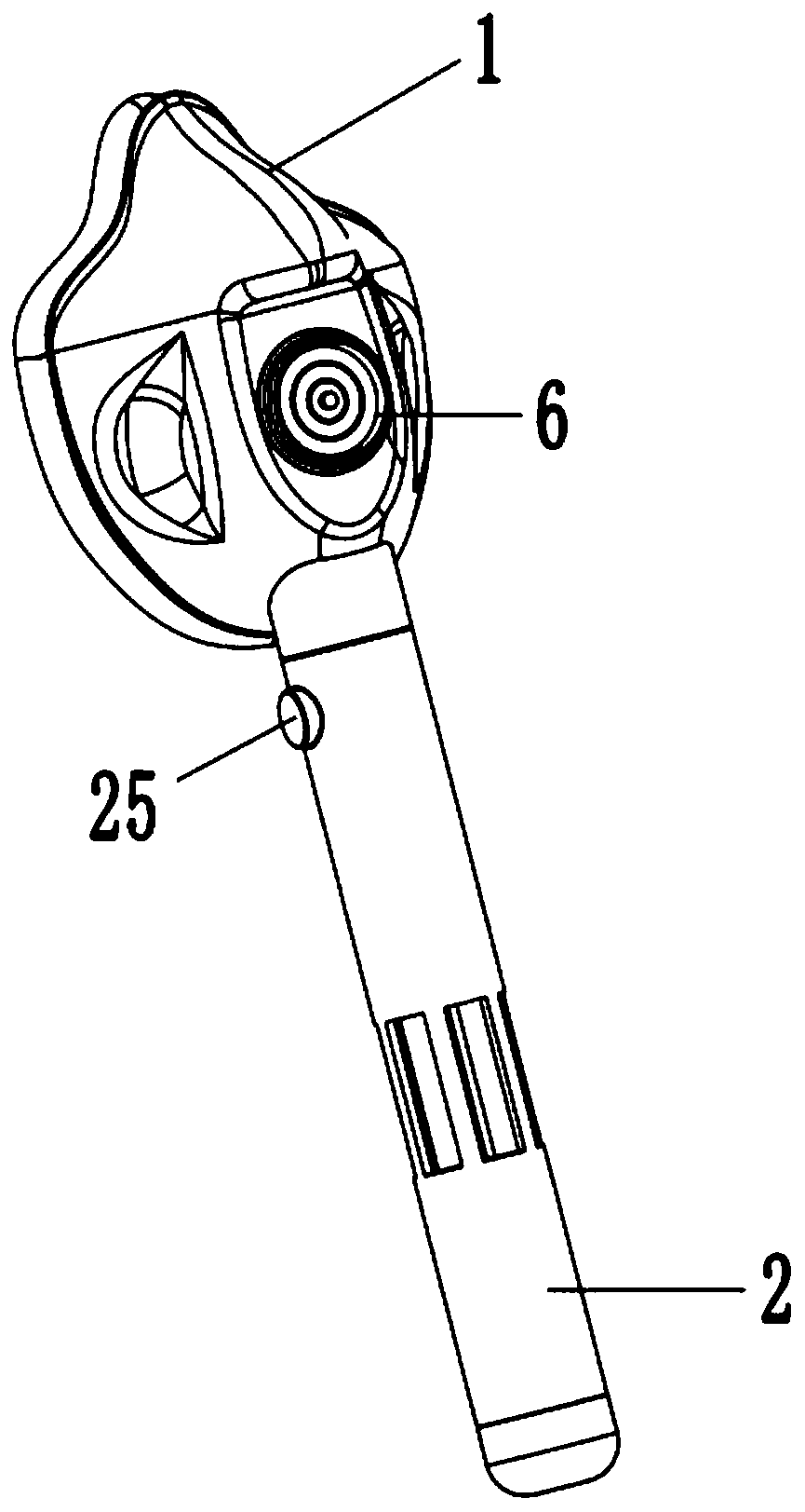 Handheld pressurizing mask