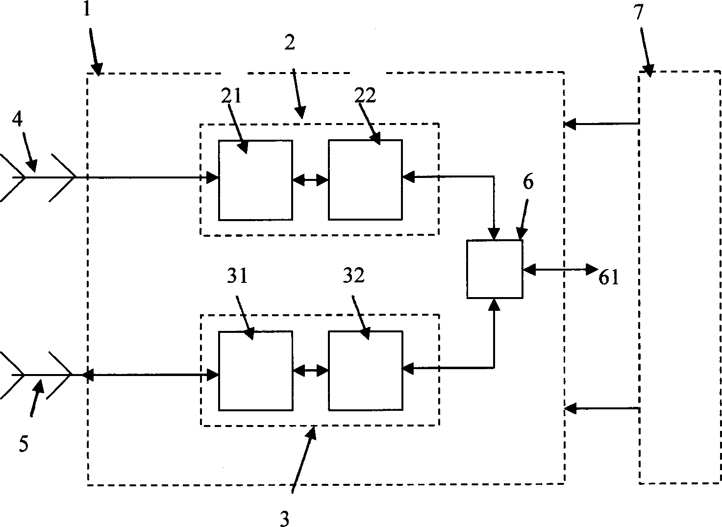 Receiving and transmitting method for digital mobile broadcasting TV and terminal therefor