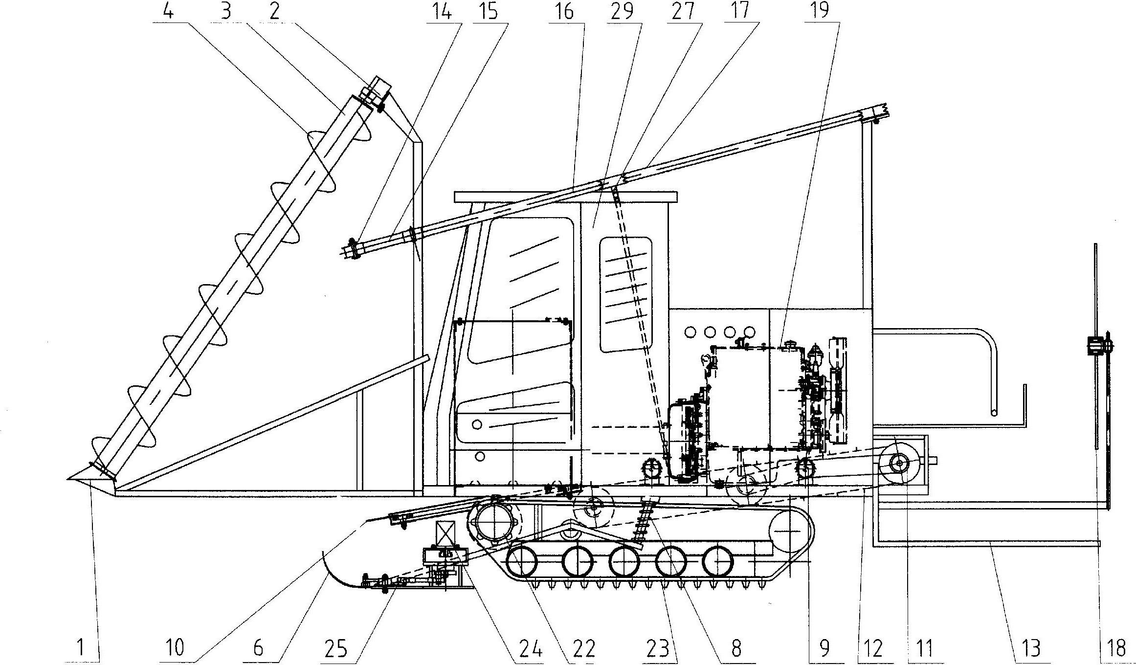 Bulrush mower